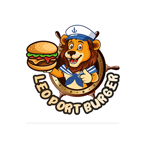 Leo Port Burger logosu